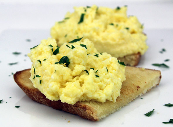 World's Creamiest Scrambled Eggs