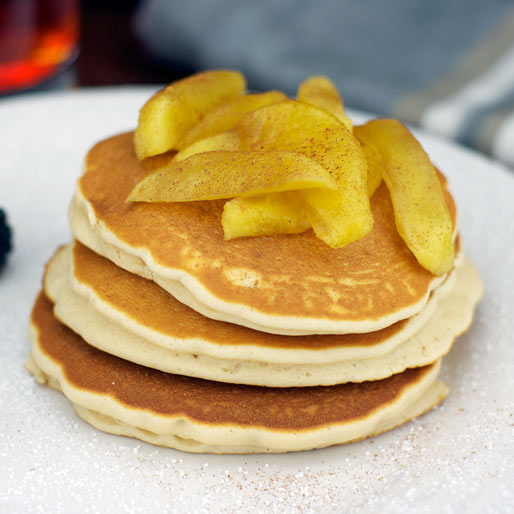 Apple Cinnamon Pancakes (Egg-Free And Dairy-Free)