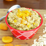 Apricot Honey Oatmeal