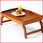 Cherry Wood Bed Tray
