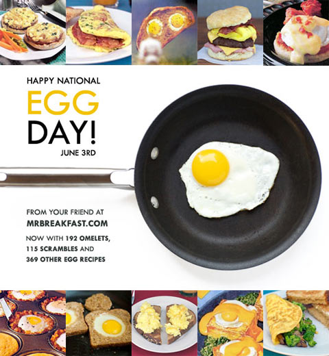 June 3rd is National Egg Day