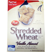 Vanilla Almond Shredded Wheat
