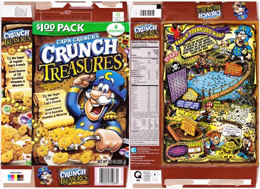 Cap'n Crunch's Crunch Treasures Cereal