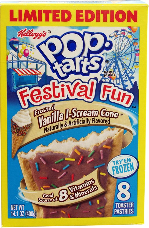 Vanilla I-Scream Cone Pop-Tarts