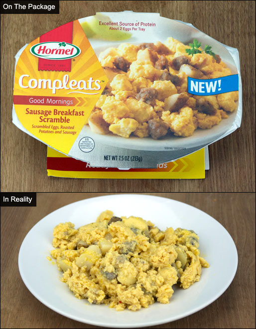Sausage Breakfast Scramble Compleats Product Review