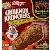 Tony's Cinnamon Krunchers Cereal & Milk Bars