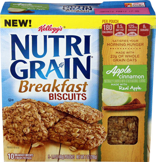 Apple Cinnamon Nutri-Grain Breakfast Biscuits Product Review