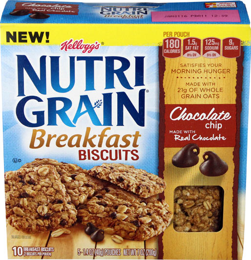Chocolate Chip Nutri-Grain Breakfast Biscuits Product Review