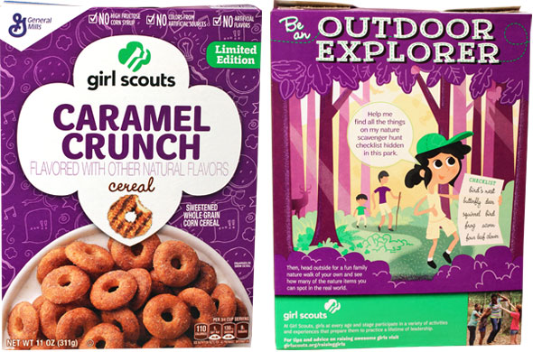 Girl Scouts Caramel Crunch Cereal Product Review