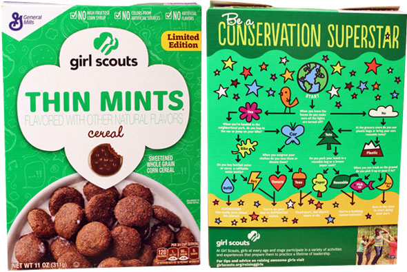 Girl Scouts Thin Mints Cereal Product Review