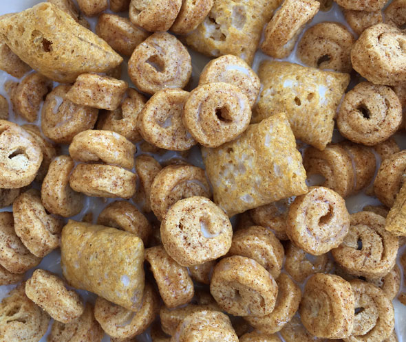 Bowl of Kashi By Kids Honey Cinnamon Super Food Combos Cereal