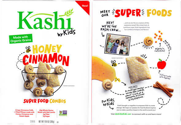 Kashi By Kids Honey Cinnamon Super Food Combos Cereal Product Review