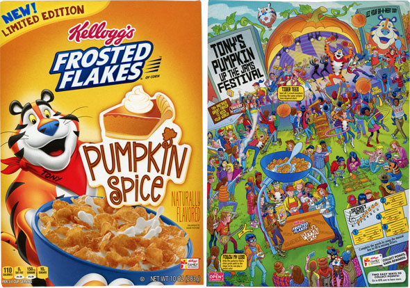 Pumpkin Spice Frosted Flakes Cereal Product Review