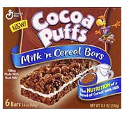 Cocoa Puffs Milk 'n Cereal Bars