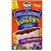 Iced Blueberry Fruit & Oatmeal Toastables