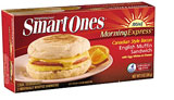 Smart Ones Morning Express Canadian Style Bacon English Muffin Sandwich