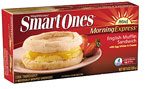 Smart Ones Morning Express English Muffin sandwich (no Canadian-style bacon)