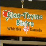 Ciao-Thyme Bistro in Whistler, BC