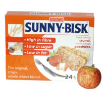 Sunny-Bisk Crispy Whole Wheat Biscuit