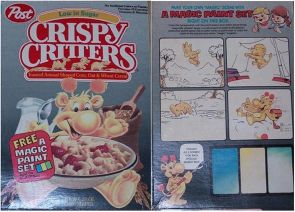 Crispy Critter Magic Paint Set