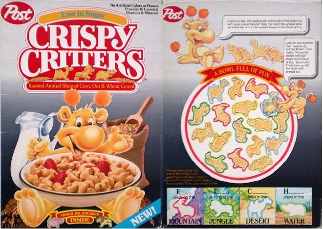 Crispy Critters Animal Pal Stickers