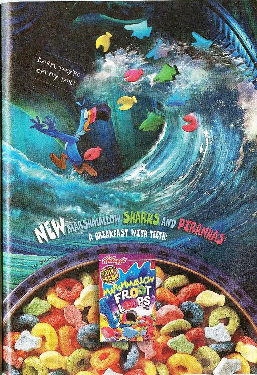 2001 Sharks And Piranhas Ad
