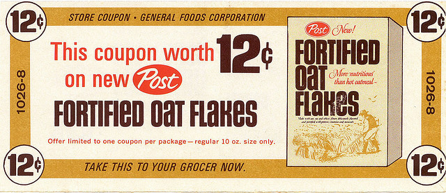 Fortified Oat Flakes Coupon