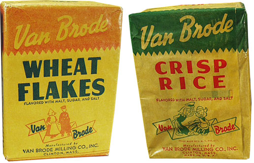 Van Brode Wheat Flakes Package