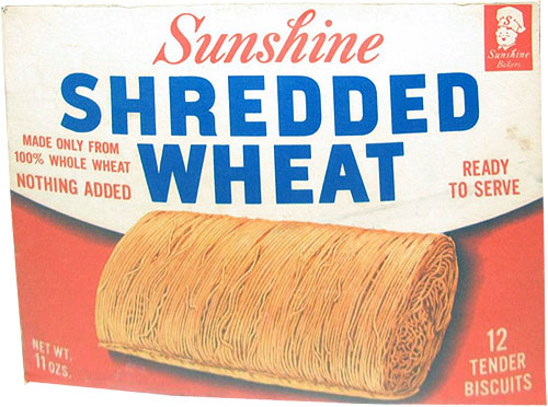 Sunshine Shredded Wheat Box