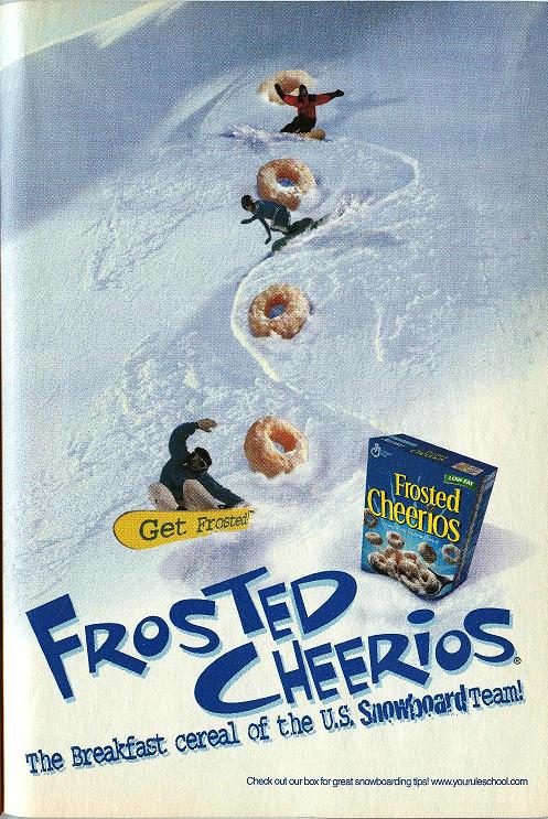 1998 Frosted Cheerios Ad