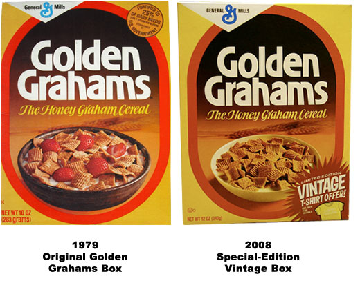 Golden Grahams Vintage Boxes