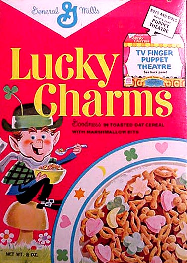 Classic Lucky Charms Cereal Box