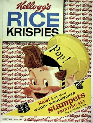Rice Krispies Cereal Box - Just Pop!