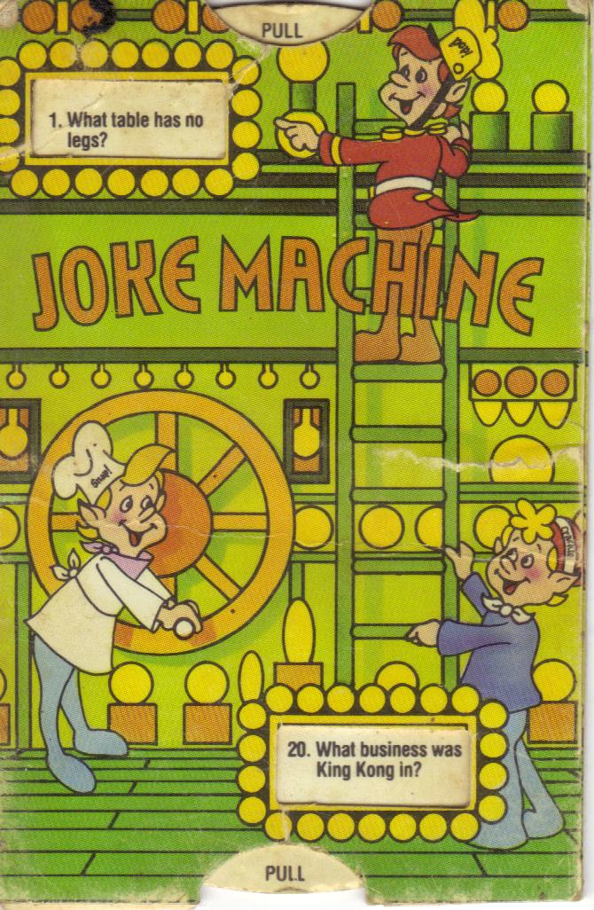 Rice Krispies Joke Machine Card