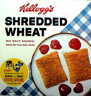 Shredded Wheat Box - Cereal Spoons