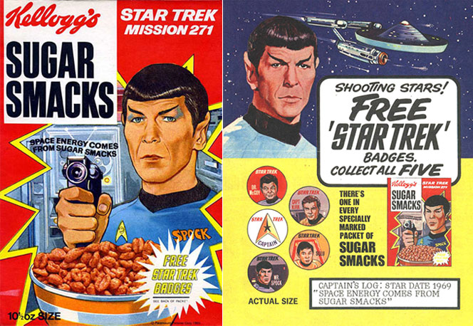 1969 Sugar Smacks Spock Box