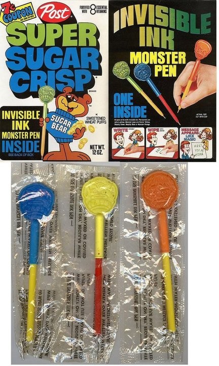 Super Sugar Crisp Monster Pens