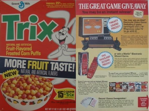 Trix Great Game Giveaway Box