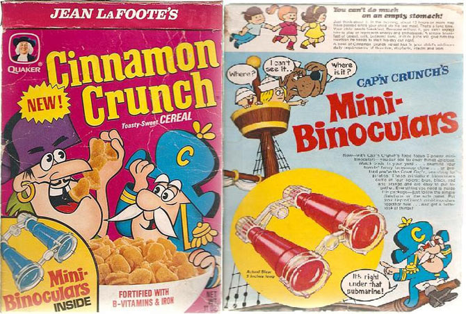 Cinnamon Crunch Cereal - Binoculars