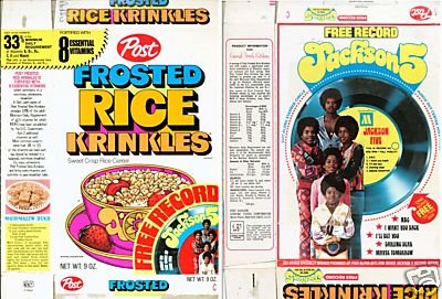 Frosted Rice Krinkles Jackson 5 Box