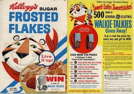 Sugar Frost Flakes Walkie-Talkies Box