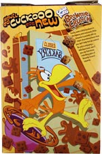 Brownie Crunch Cereal Box - Back