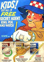 Wheat Chex Secret Agent Box
