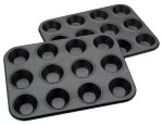 Kaiser Bakeware La Forme Nonstick Mini-Muffin Pans