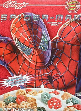 Spider-Man Cereal 2002