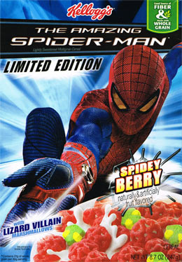 The Amazing Spider-Man Cereal 2012