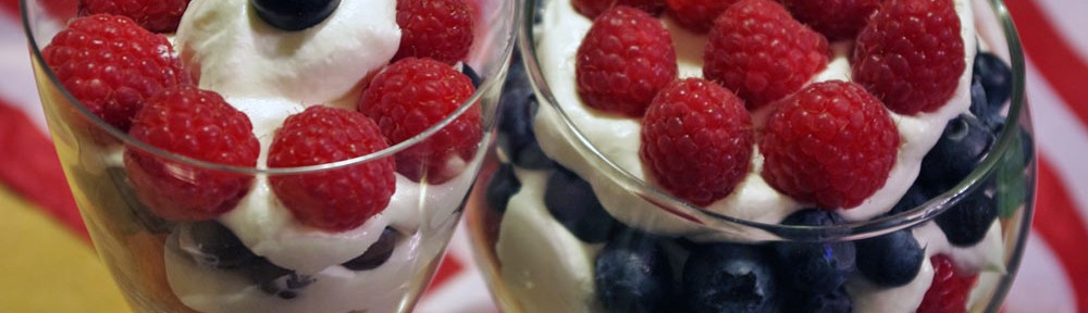 Fourth Of July Berry Parfaits