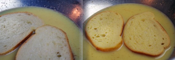 French Toast: Soaking The Bread