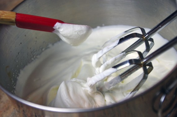Making Whipped Cream For French Toast