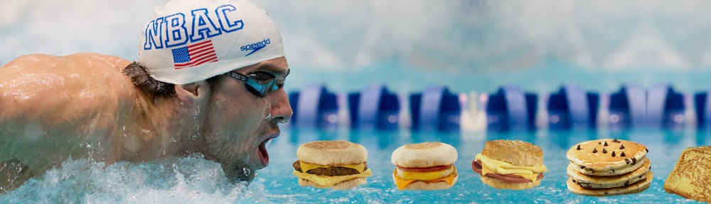 Michael Phelps' Giant Breakfast